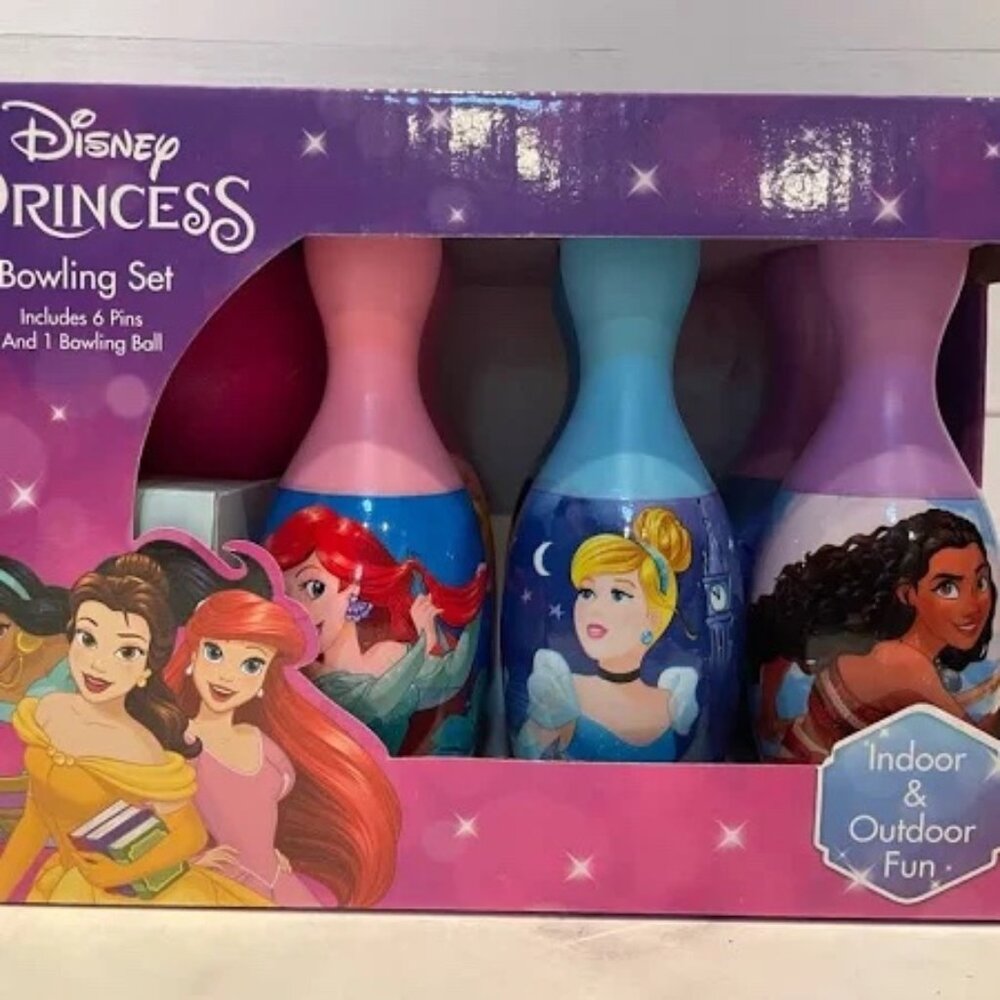 Disney Princess Indoor / Outdoor Bowling Ball & Pin Set
